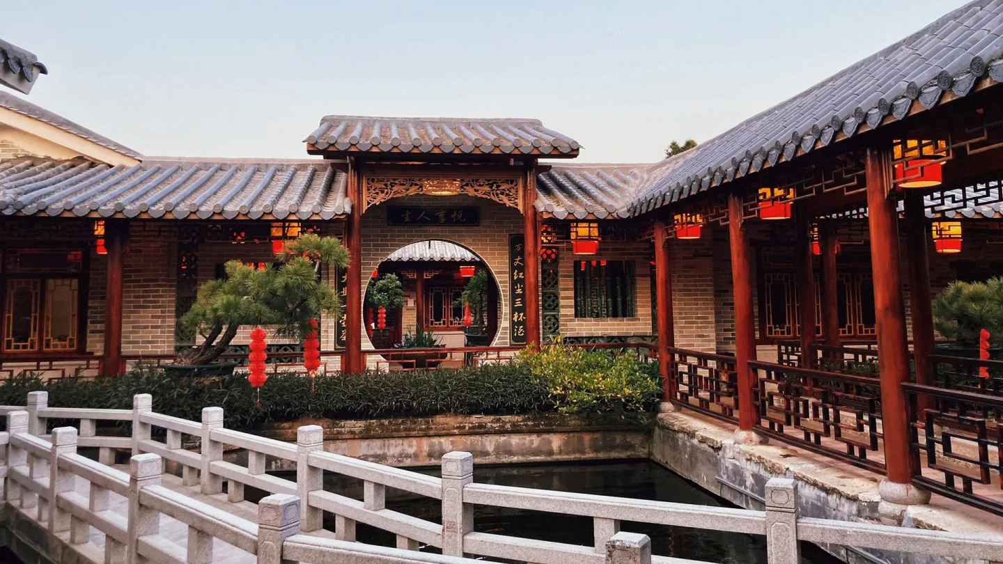 清远丨银盏居然藏了一家新中式园林餐厅